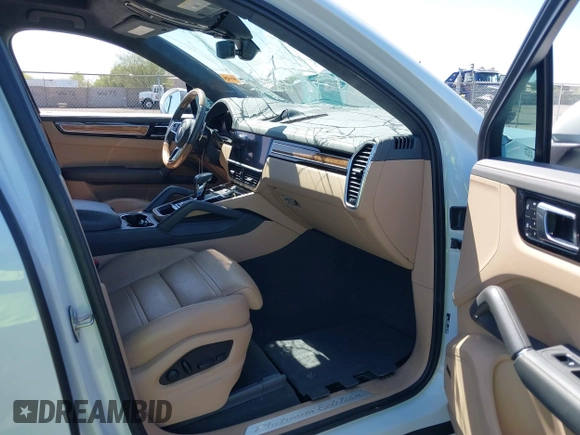 2023 Porsche Cayenne with VIN WP1BA2AY7PDA27087, listed as a IAAI auction lot 42540706 with 18,357 mi miles and . Bid and sale history available at DreamBid. Image 5.