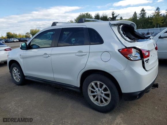 2015 Mitsubishi RVR SE with VIN 4A4AJ3AU4FE606782, listed as a Copart auction lot 74781304 with 115,968 mi miles and Salvage Title. Bid and sale history available at carsss.com. Image 2.