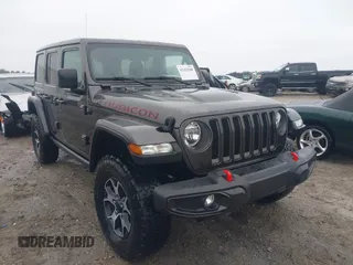 2021 Jeep Wrangler Unlimited Rubicon с VIN 1C4HJXFN3MW656983, выставлен на аукционе IAAI как лот 42352508 с пробегом 73 309 миль миль и . История ставок и продаж доступна на DreamBid. Изображение 1.