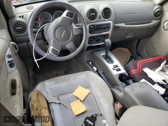 2005 Jeep Liberty Limited with VIN 1J8GK58K85W580221, listed as a Copart auction lot 80895754 with 209,018 mi miles and Salvage Title. Bid and sale history available at carsss.com. Image 8.