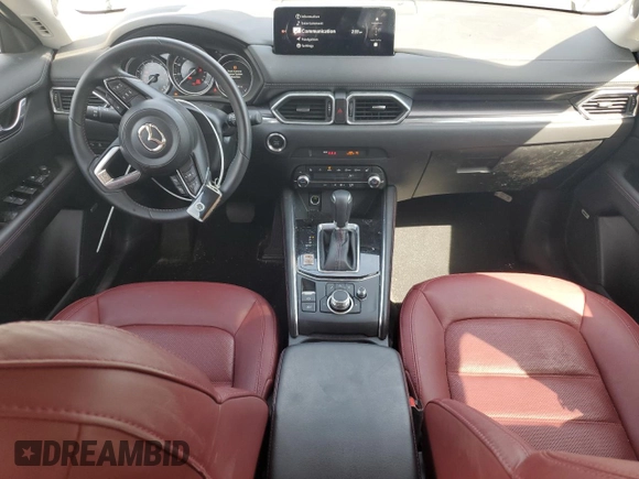 2024 Mazda CX-5 2.5 S Preferred Package with VIN JM3KFBCL4R0509473, listed as a Copart auction lot 50008305 with 9,551 mi miles and Salvage Title. Bid and sale history available at carsss.com. Image 8.