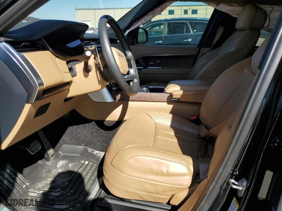 2023 Land Rover Range Rover SE with VIN SALKPBFU2PA017373, listed as a Copart auction lot 79711824 with 22,619 mi miles and Salvage Title. Bid and sale history available at carsss.com. Image 7.