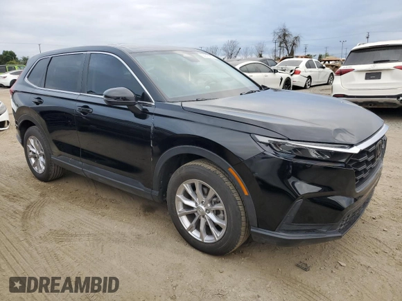 2025 Honda CR-V EX with VIN 2HKRS4H43SH411186, listed as a Copart auction lot 53816295 with 9,172 mi miles and Salvage Title. Bid and sale history available at DreamBid. Image 4.