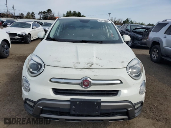 2016 FIAT 500X Trekking Plus with VIN ZFBCFYET1GP385733, listed as a Copart auction lot 53790925 with 100,807 mi miles and Salvage title. Bid and sale history available at DreamBid. Image 5.