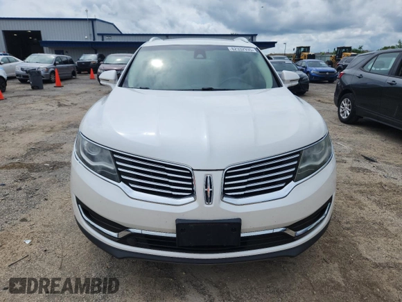 2016 Lincoln MKX Reserve with VIN 2LMTJ8LP8GBL51894, listed as a Copart auction lot 62332935 with 101,551 mi miles and Clean title. Bid and sale history available at DreamBid. Image 5.