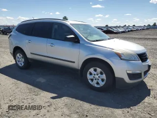 2015 Chevrolet Traverse LS z VIN 1GNKVFED0FJ337397, wystawiony jako Copart lot #55822825 z przebiegiem 161 838 mil mil oraz Czysty tytuł • Clean title. Historia ofert i sprzedaży dostępna na DreamBid. Obrazek 4.