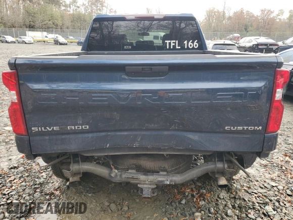 2019 Chevrolet Silverado 1500 Custom with VIN 3GCUYBEF8KG700236, listed as a Copart auction lot 81114414 with 40,668 mi miles and Salvage Title. Bid and sale history available at DreamBid. Image 6.