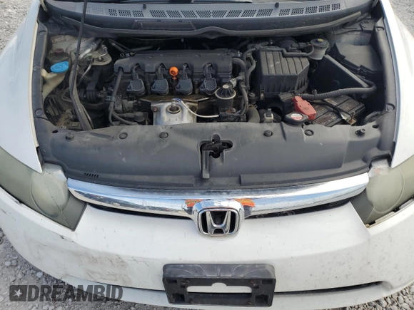 2008 Honda Civic EX-L z VIN 1HGFA16928L072638, wystawiony jako Copart lot #54352565 z przebiegiem 122 038 mil mil oraz Szkoda całkowita • Salvage title. Historia ofert i sprzedaży dostępna na DreamBid. Obrazek 11.