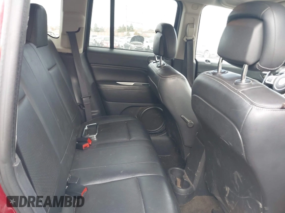 2016 Jeep Compass High Altitude Edition with VIN 1C4NJDEB1GD729471, listed as a IAAI auction lot 41616976 with 124,385 mi miles. Bid and sale history available at carsss.com. Image 8.