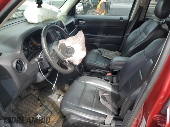 2016 Jeep Patriot High Altitude z VIN 1C4NJRFB6GD654603, wystawiony jako Copart lot #58017925 z przebiegiem Nie podano mil oraz Szkoda całkowita • Salvage title. Historia ofert i sprzedaży dostępna na DreamBid. Obrazek 7.