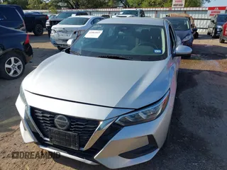 2021 Nissan Sentra SV with VIN 3N1AB8CV2MY277008, listed as a IAAI auction lot 41883845 with 54,918 mi miles. Bid and sale history available at carsss.com. Image 12.