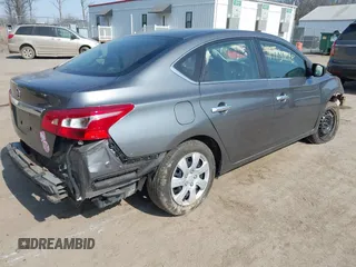 2019 Nissan Sentra S with VIN 3N1AB7AP5KY258674, listed as a IAAI auction lot 41713278 with 87,850 mi miles and . Bid and sale history available at DreamBid. Image 4.