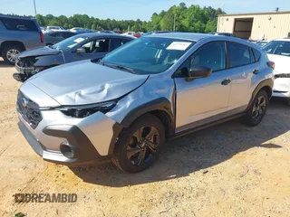 2024 Subaru Crosstrek with VIN JF2GUABCXR8897604, listed as a IAAI auction lot 42456504 with 9,527 mi miles and . Bid and sale history available at DreamBid. Image 21.