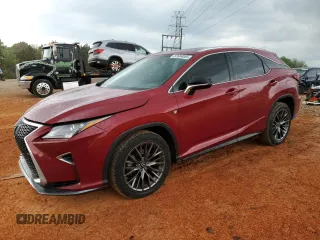2017 Lexus RX with VIN 2T2BZMCA6HC088320, listed as a Copart auction lot 52684085 with 60,032 mi miles and Salvage Title. Bid and sale history available at carsss.com. Image 1.