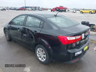 2015 Kia Rio LX with VIN KNADM4A39F6440291, listed as a IAAI auction lot 41532881 with 97,238 mi miles. Bid and sale history available at carsss.com. Image 3.