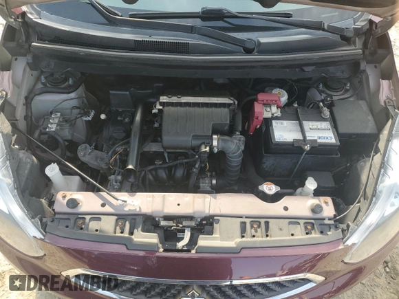 2019 Mitsubishi Mirage GT with VIN ML32A5HJ7KH009916, listed as a Copart auction lot 65258104 with 42,777 mi miles and Salvage title. Bid and sale history available at DreamBid. Image 11.