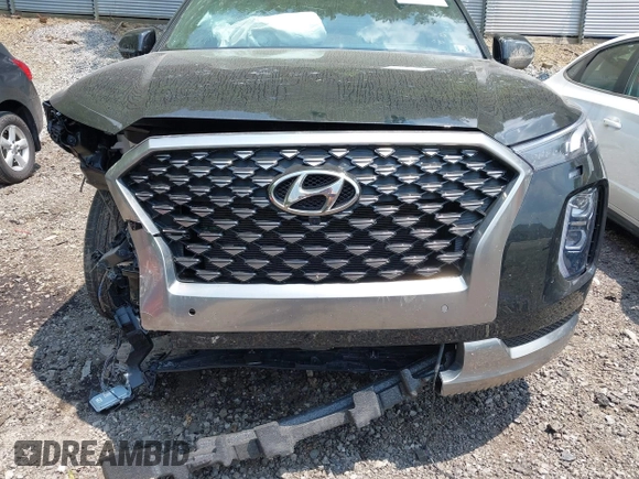 2022 Hyundai Palisade Calligraphy z VIN KM8R7DHE9NU463194, wystawiony jako IAAI lot #42415775 z przebiegiem 54 542 mil mil oraz . Historia ofert i sprzedaży dostępna na DreamBid. Obrazek 20.