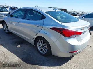 2016 Hyundai Elantra SE with VIN 5NPDH4AE7GH654504, listed as a IAAI auction lot 41824001 with 99,468 mi miles. Bid and sale history available at carsss.com. Image 3.