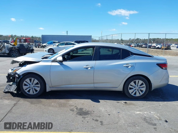 2023 Nissan Sentra S with VIN 3N1AB8BV0PY273691, listed as a IAAI auction lot 41729906 with 21,572 mi miles and . Bid and sale history available at DreamBid. Image 15.