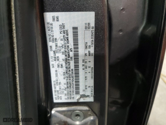 2013 Ford Escape SE with VIN 1FMCU0GX1DUB70656, listed as a Copart auction lot 48895375 with 91,627 mi miles and Salvage Title. Bid and sale history available at carsss.com. Image 14.
