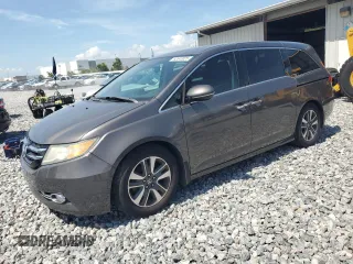 2016 Honda Odyssey Touring Elite with VIN 5FNRL5H99GB027126, listed as a Copart auction lot 62643025 with 112,127 mi miles and Clean title. Bid and sale history available at DreamBid. Image 1.