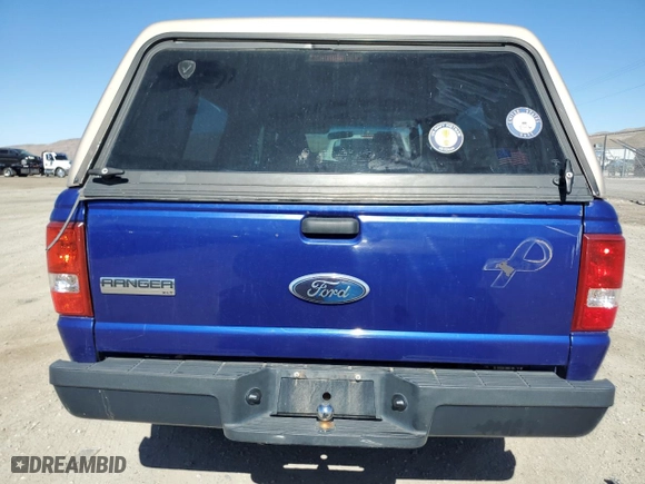 2006 Ford Ranger STX with VIN 1FTYR44E46PA38871, listed as a Copart auction lot 57675114 with 264,692 mi miles and Salvage Title. Bid and sale history available at carsss.com. Image 6.