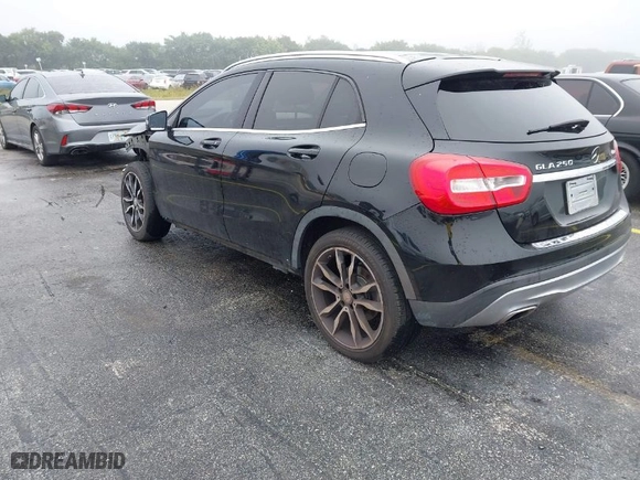 2016 Mercedes-Benz GLA with VIN WDCTG4GB5GJ201334, listed as a IAAI auction lot 41395492 with 109,043 mi miles. Bid and sale history available at carsss.com. Image 3.