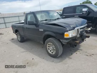 2011 Ford Ranger XL with VIN 1FTKR1AD5BPA46715, listed as a Copart auction lot 58493065 with 177,515 mi miles and Salvage title. Bid and sale history available at DreamBid. Image 4.