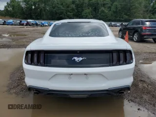 2018 Ford Mustang EcoBoost with VIN 1FA6P8TH4J5105611, listed as a Copart auction lot 61409065 with 93,811 mi miles and Salvage title. Bid and sale history available at DreamBid. Image 6.