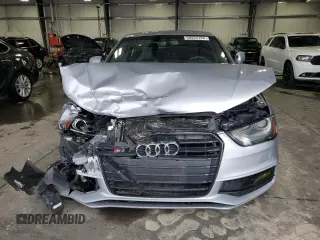 2015 Audi S4 Premium Plus with VIN WAUBGAFL9FA090969, listed as a Copart auction lot 68854794 with 0 mi miles and Salvage Title. Bid and sale history available at carsss.com. Image 5.
