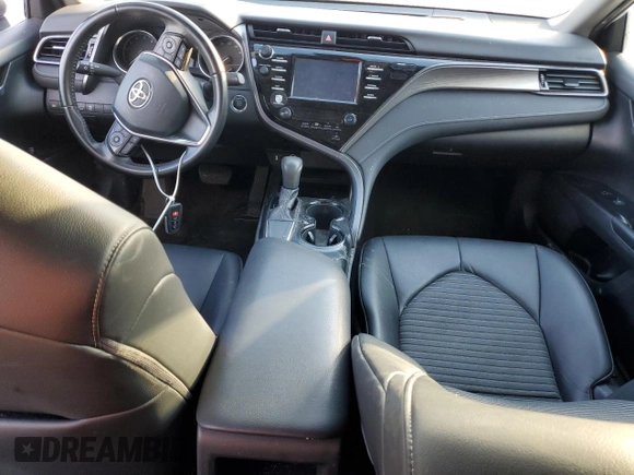 2019 Toyota Camry LE with VIN 4T1B11HK3KU808495, listed as a Copart auction lot 89317665 with 75,581 mi miles and Salvage Title. Bid and sale history available at carsss.com. Image 8.