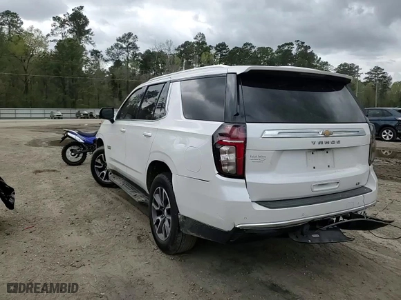 2022 Chevrolet Tahoe LT with VIN 1GNSCNKDXNR200696, listed as a Copart auction lot 49776255 with 0 mi miles and Salvage Title. Bid and sale history available at carsss.com. Image 12.