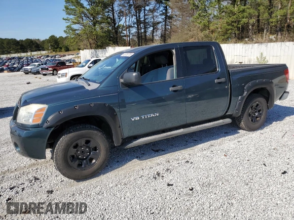 2007 Nissan Titan SE with VIN 1N6BA07A67N210908, listed as a Copart auction lot 48700705 with 162,395 mi miles and Salvage title. Bid and sale history available at DreamBid. Image 1.