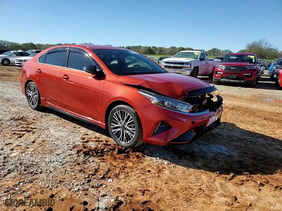 2023 Kia Forte GT-Line with VIN 3KPF54AD9PE652881, listed as a Copart auction lot 81376504 with 40,649 mi miles and Salvage Title. Bid and sale history available at carsss.com. Image 13.