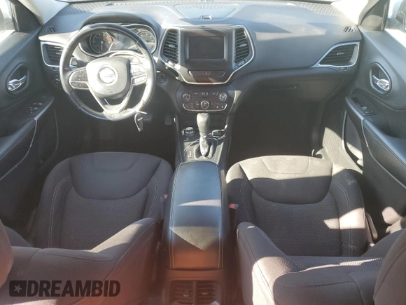 2019 Jeep Cherokee Latitude with VIN 1C4PJMCX0KD125555, listed as a Copart auction lot 48104495 with 115,138 mi miles and Clean Title. Bid and sale history available at carsss.com. Image 8.