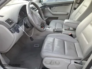 2005 Audi A4 1.8T with VIN WAUJC68EX5A065001, listed as a Copart auction lot 77533784 with 128,124 mi miles and Salvage Title. Bid and sale history available at carsss.com. Image 7.