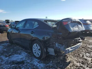 2024 Nissan Sentra S with VIN 3N1AB8BV6RY389805, listed as a Copart auction lot 88869195 with 3,638 mi miles and Salvage Title. Bid and sale history available at carsss.com. Image 2.