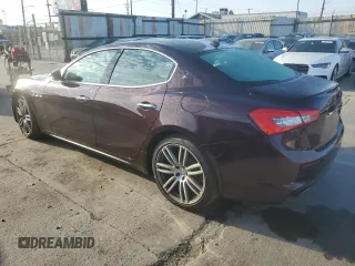 2018 Maserati Ghibli with VIN ZAM57XSA0J1286682, listed as a Copart auction lot 65457315 with 50,169 mi miles and Salvage title. Bid and sale history available at DreamBid. Image 2.