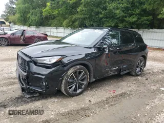 2024 Infiniti QX50 Sport с VIN 3PCAJ5FA9RF104578, выставлен на аукционе Copart как лот 58566605 с пробегом 16 306 миль миль и Списание • Salvage title. История ставок и продаж доступна на DreamBid. Изображение 1.