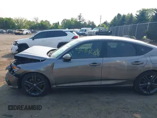 2023 Acura Integra w/A-Spec Package with VIN 19UDE4H39PA025767, listed as a IAAI auction lot 42414288 with 24,125 mi miles and . Bid and sale history available at DreamBid. Image 14.