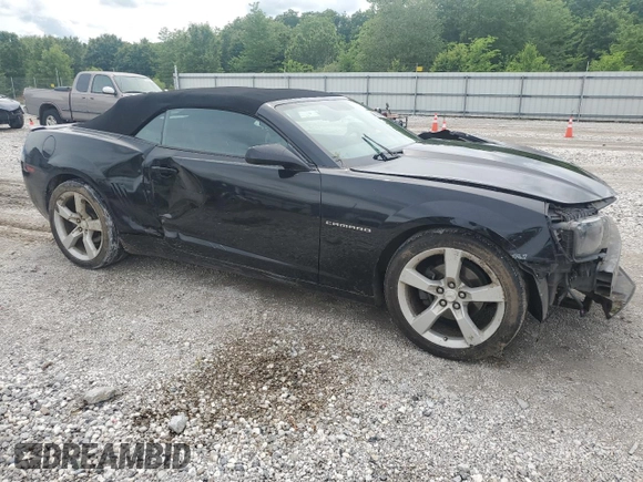 2012 Chevrolet Camaro 2LT z VIN 2G1FC3D36C9110612, wystawiony jako Copart lot #55664015 z przebiegiem 143 359 mil mil oraz Szkoda całkowita • Salvage title. Historia ofert i sprzedaży dostępna na DreamBid. Obrazek 4.