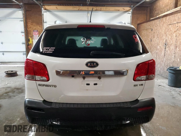 2013 Kia Sorento EX with VIN 5XYKUDA23DG316917, listed as a Copart auction lot 53430435 with 163,533 mi miles and Salvage Title. Bid and sale history available at carsss.com. Image 6.