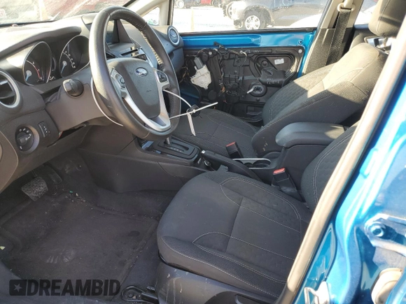 2016 Ford Fiesta SE with VIN 3FADP4EJ7GM203325, listed as a Copart auction lot 46522325 with 33,002 mi miles and Salvage Title. Bid and sale history available at carsss.com. Image 7.