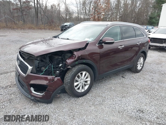 2017 Kia Sorento LX with VIN 5XYPG4A34HG298603, listed as a IAAI auction lot 40730804 with 89,819 mi miles. Bid and sale history available at carsss.com. Image 2.