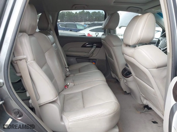 2012 Acura MDX Tech Pkg with VIN 2HNYD2H36CH547768, listed as a IAAI auction lot 41411994 with 134357 miles. Bid and sale history available at carsss.com. Image 8.