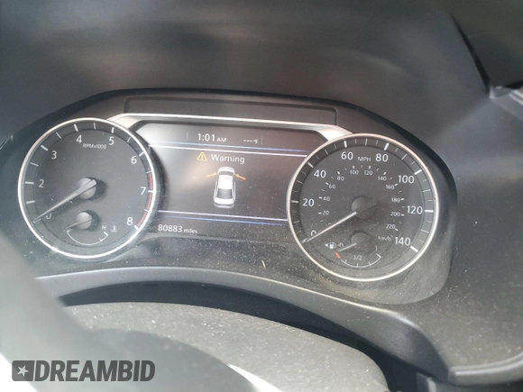 2019 Nissan Altima S with VIN 1N4BL4BV6KC235073, listed as a Copart auction lot 54982875 with 80,883 mi miles and Salvage Title. Bid and sale history available at DreamBid. Image 9.