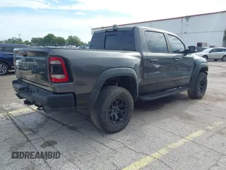 2021 Ram 1500 TRX with VIN 1C6SRFU98MN820577, listed as a IAAI auction lot 42652005 with 43,429 mi miles and . Bid and sale history available at DreamBid. Image 4.