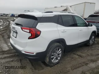 2022 GMC Terrain SLT with VIN 3GKALPEV9NL179890, listed as a Copart auction lot 41401015 with 58,991 mi miles and Salvage Title. Bid and sale history available at carsss.com. Image 3.