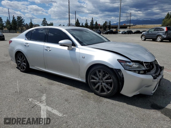 2015 Lexus GS 350 with VIN JTHBE1BL4FA018039, listed as a Copart auction lot 51699385 with 157,609 mi miles and Salvage Title. Bid and sale history available at carsss.com. Image 4.
