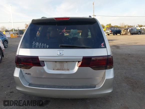 2008 Honda Odyssey EX-L with VIN 5FNRL38798B034369, listed as a IAAI auction lot 38057684 with 1 mi miles. Bid and sale history available at carsss.com. Image 15.